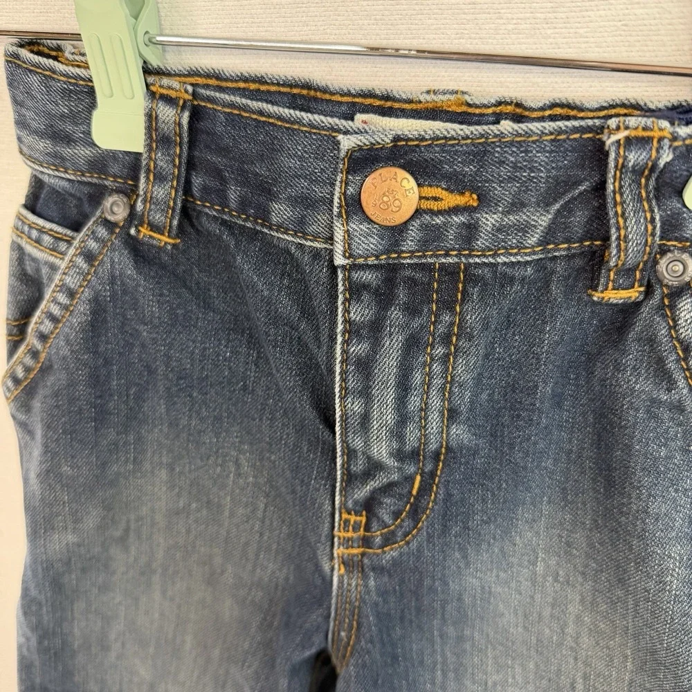 Children’s Place Toddler Boys Carpenter Utility Jeans 24 Months Adjustable Waist
